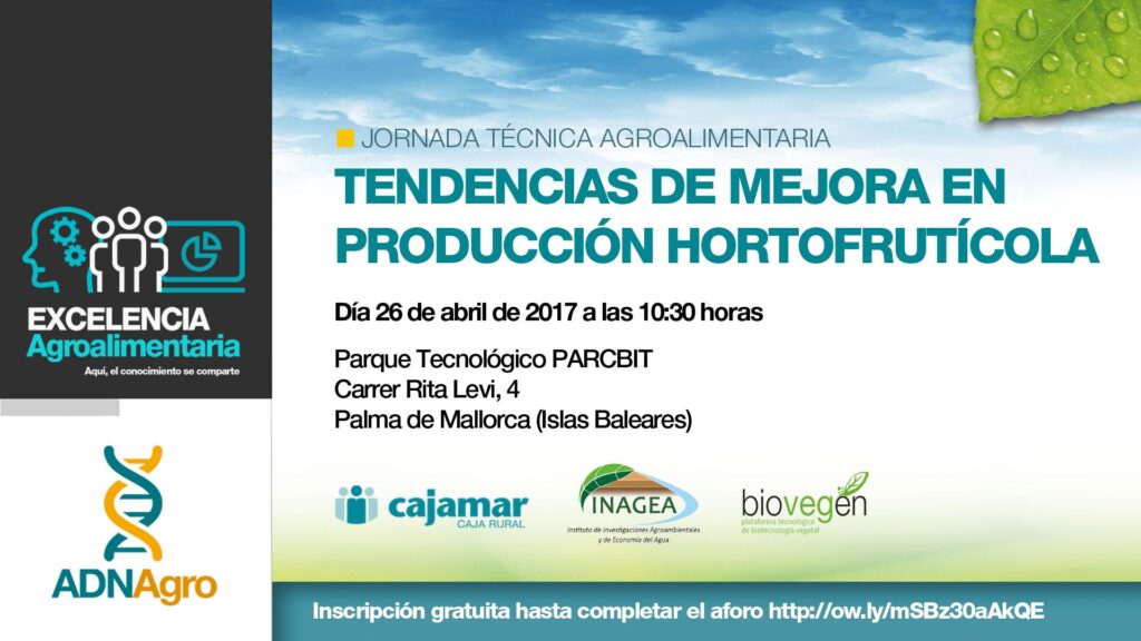 BIOVEGEN, CAJAMAR e INAGEA reúnen a más 50 expertos para hablar de mejora en producción vegetal