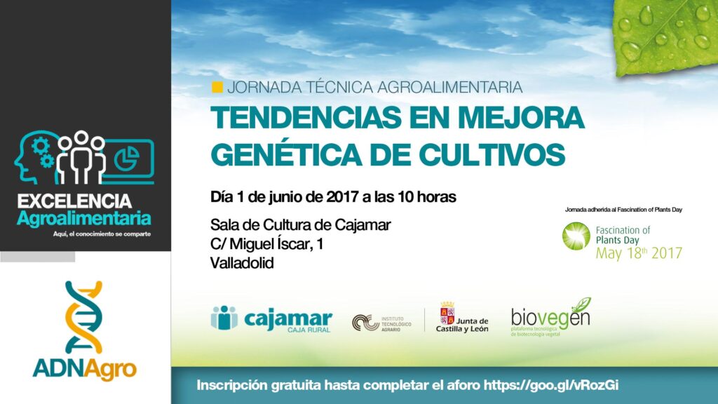 BIOVEGEN, CAJAMAR e ITACyL reúnen a más 50 expertos para hablar de mejora genética de cultivos