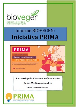 Informe BIOVEGEN. Iniciativa PRIMA 2020