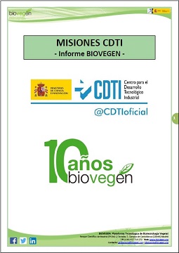 Informe BIOVEGEN. Misiones CDTI