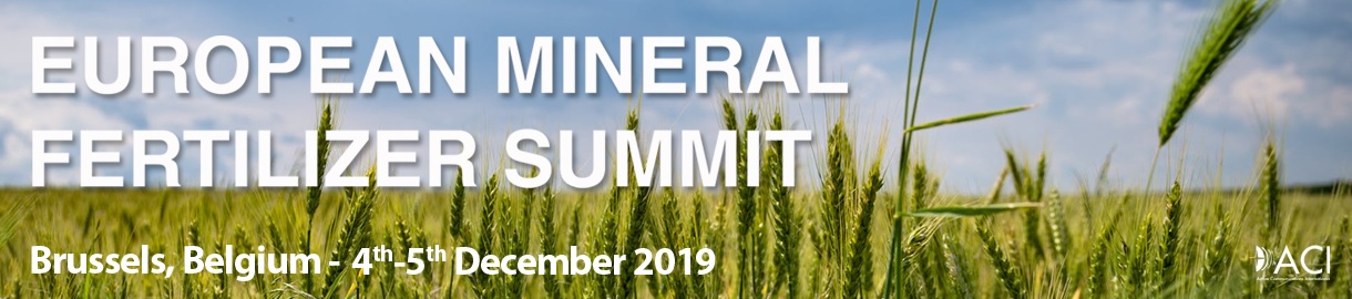EUROPEAN MINERAL FERTILIZER SUMMIT 2019