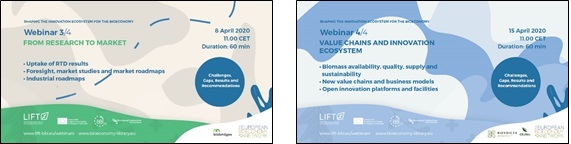Webinars temáticos sobre bioeconomía