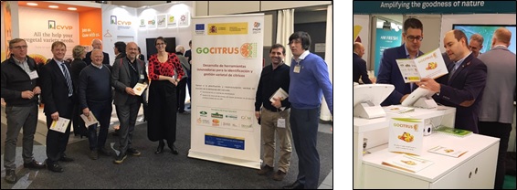 Presentación del Grupo Operativo GOCITRUS en la Feria Internacional FRUIT LOGISTICA
