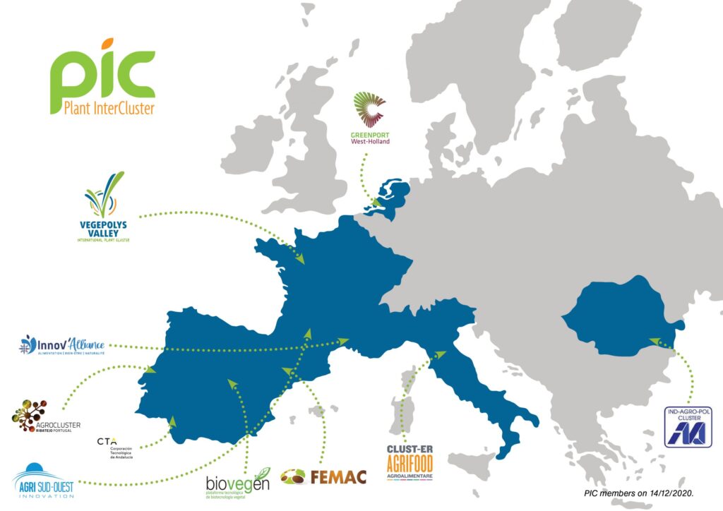 BIOVEGEN refuerza sus alianzas internacionales con el Plant Intercluster (PIC)