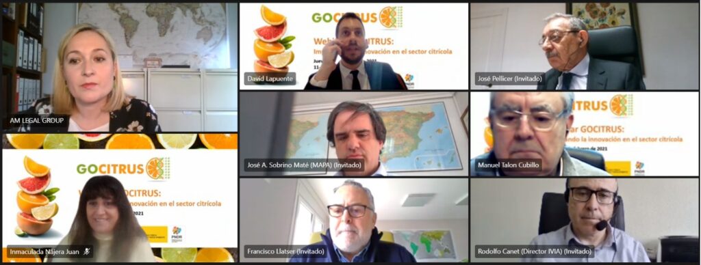 Disponibles las presentaciones y la grabación del WEBINAR GOCITRUS