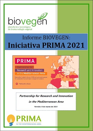 Informe BIOVEGEN. Iniciativa PRIMA 2021