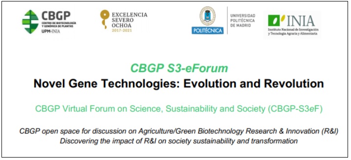 BIOVEGEN participa en el foro CBGP sobre «Nuevas tecnologías de edición genómica: evolución y revolución»