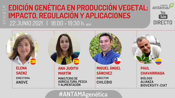 BIOVEGEN asiste al webinar «Edición genética en producción vegetal: impacto, regulación y aplicaciones»