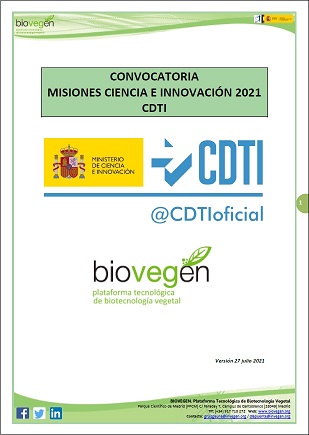 Informe BIOVEGEN. Convocatoria Misiones Ciencia e Innovación 2021