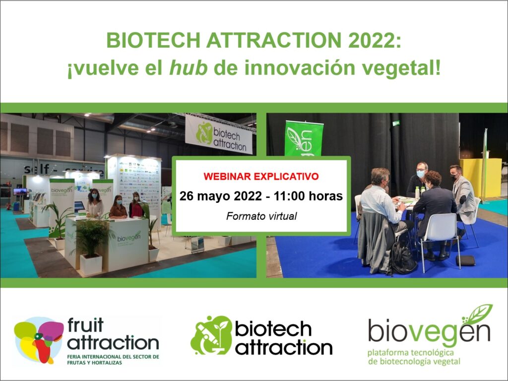 Webinar explicativo: BIOTECH ATTRACTION 2022