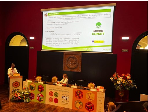 BIOVEGEN participa en el «XIII Congreso Nacional y XI Ibérico de Maduración y Postcosecha»