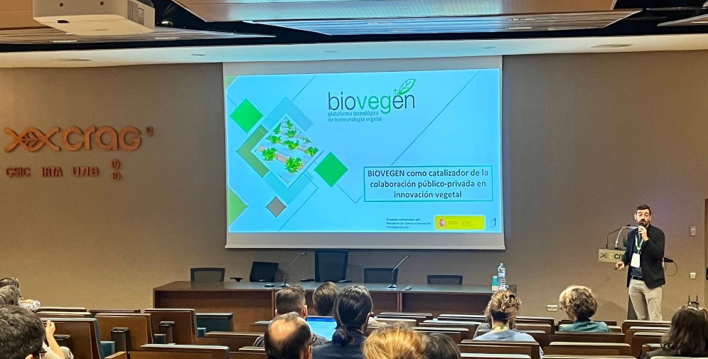 BIOVEGEN participa en la Jornada CRAG-Empresas: Biotecnología al servicio de la agricultura