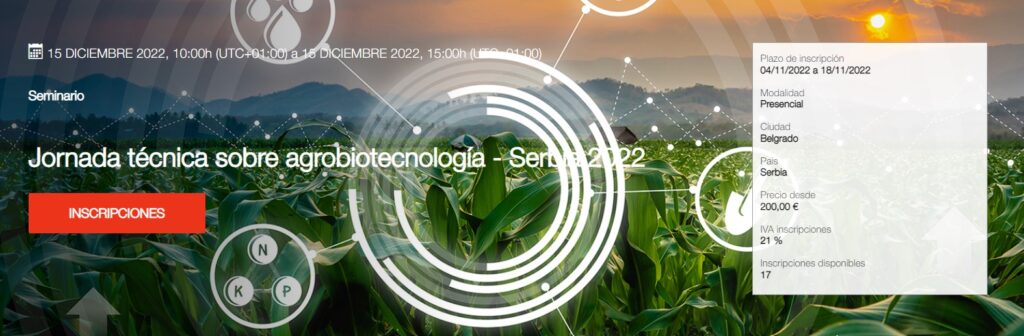 Jornada técnica sobre agrobiotecnología
