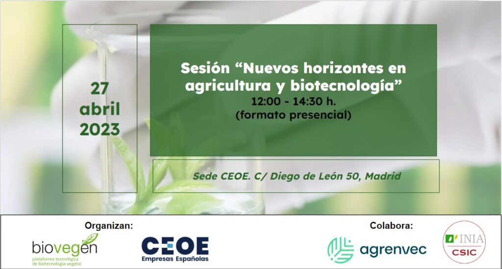Celebrada la Sesión “Nuevos horizontes en agricultura y biotecnología”