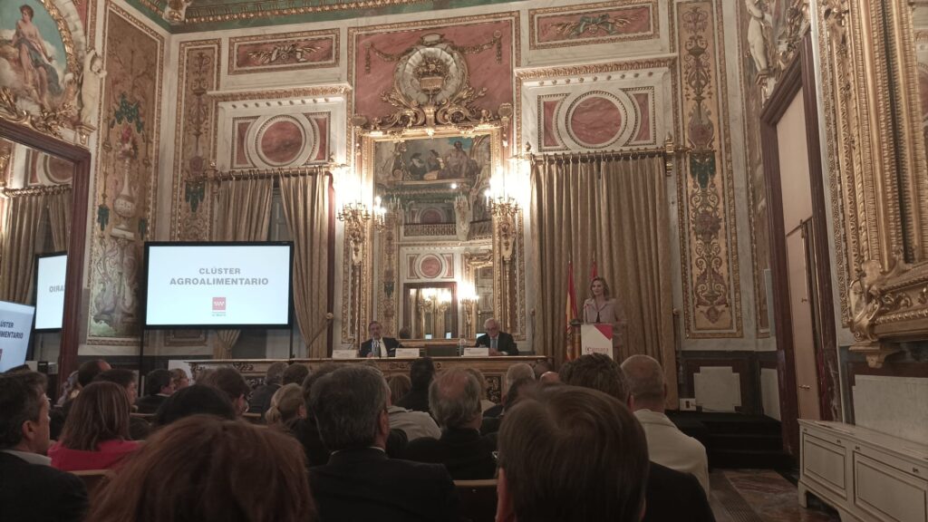 BIOVEGEN asiste a la reunión de trabajo conjunto para el lanzamiento del Clúster de alimentación de la Comunidad de Madrid