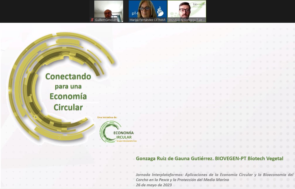 BIOVEGEN participa en la Jornada Interplataformas del 26 mayo 2023