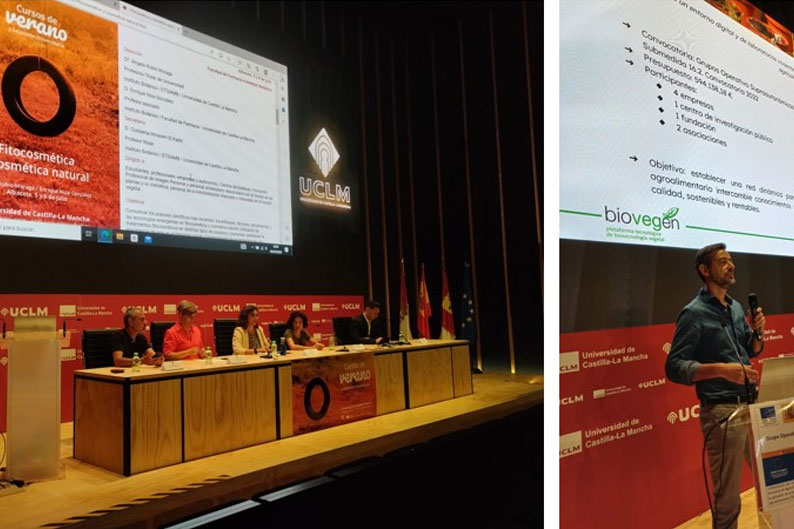 BIOVEGEN participa en el curso de verano Fitocosmética y Cosmética Natural
