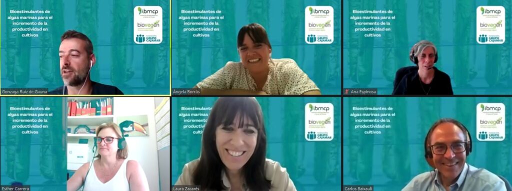 Celebrado el webinar «Bioestimulantes de algas marinas para el incremento de la productividad en cultivos»