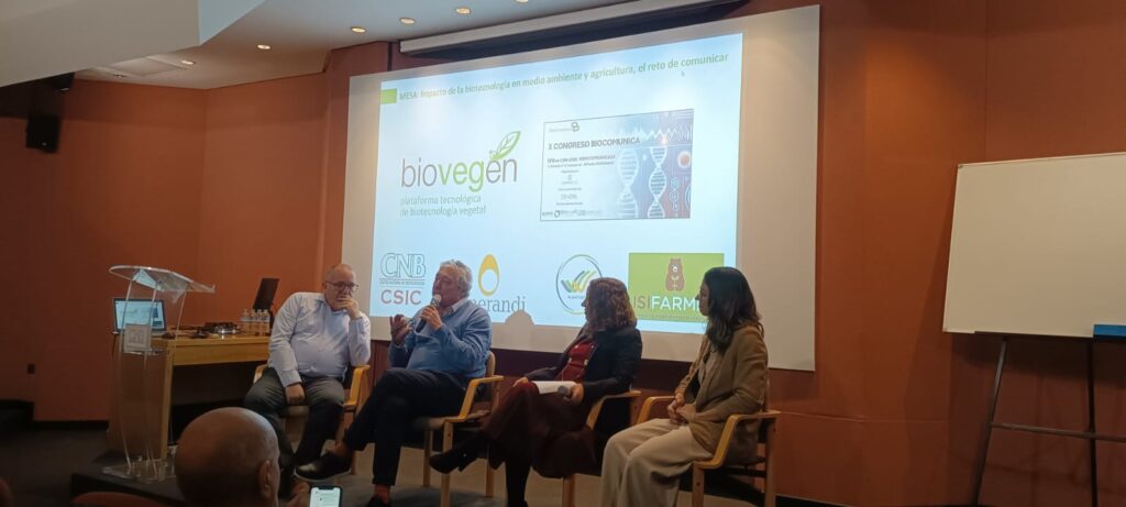 BIOVEGEN participó en el X CONGRESO BIOCOMUNICA: Comunicación en Biotecnología Ambiental