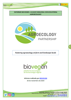 Informe BIOVEGEN. Avance Segunda Convocatoria Agroecology