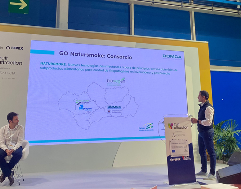 El Grupo Operativo NATURSMOKE está presente en FRUIT ATTRACTION 2024