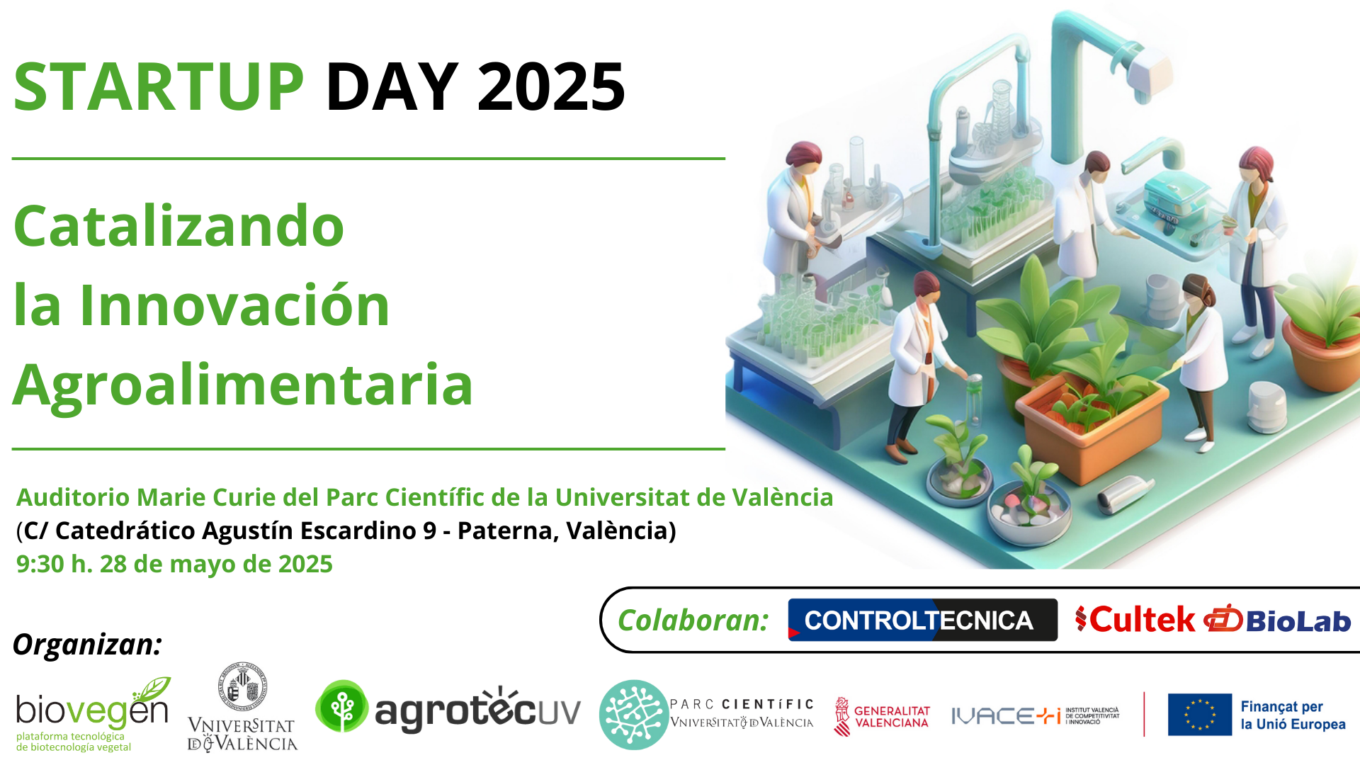 STARTUP DAY 2025: catalizando la innovación agroalimentaria