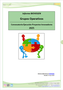 Informe BIOVEGEN. Convocatoria Grupos Operativos 2025