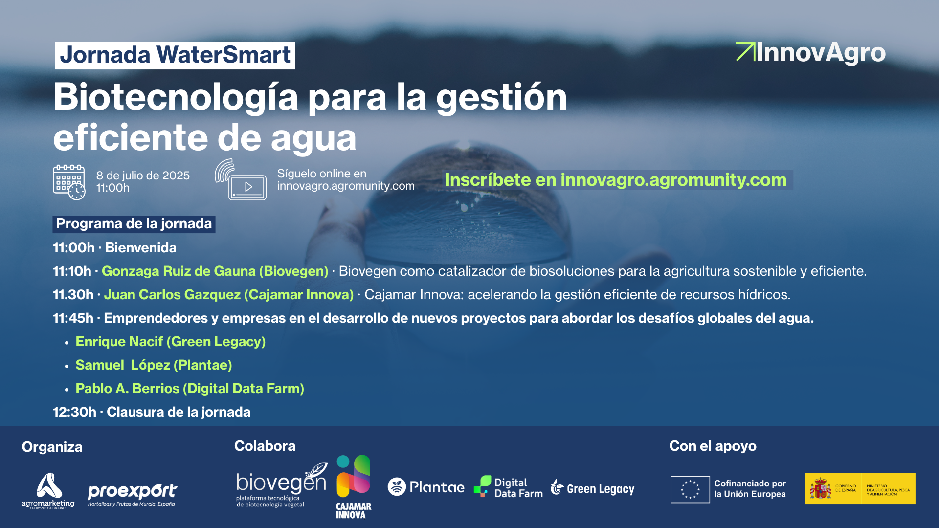 WaterSmart Day: “Biotechnology for efficient water management”
