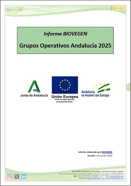 Informe BIOVEGEN. Grupos Operativos Andalucía 2025