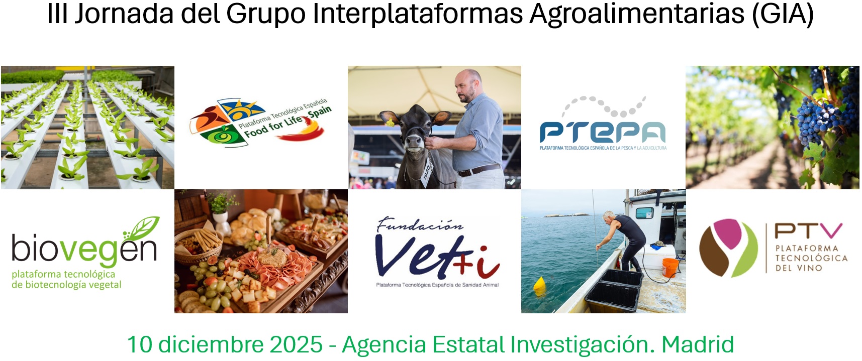III Jornada del Grupo InterPlataformas Agroalimentarias